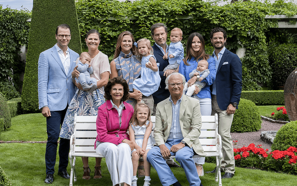 Den unika familjebilden. Bild: Jonas Ekströmer