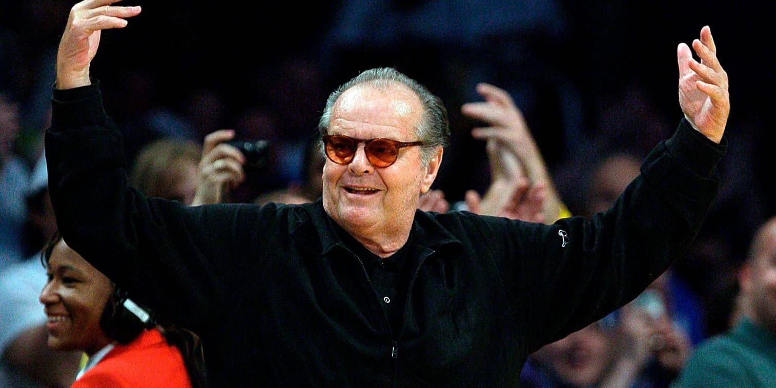 Jack Nicholson fyller 80 år. Arkivbild.