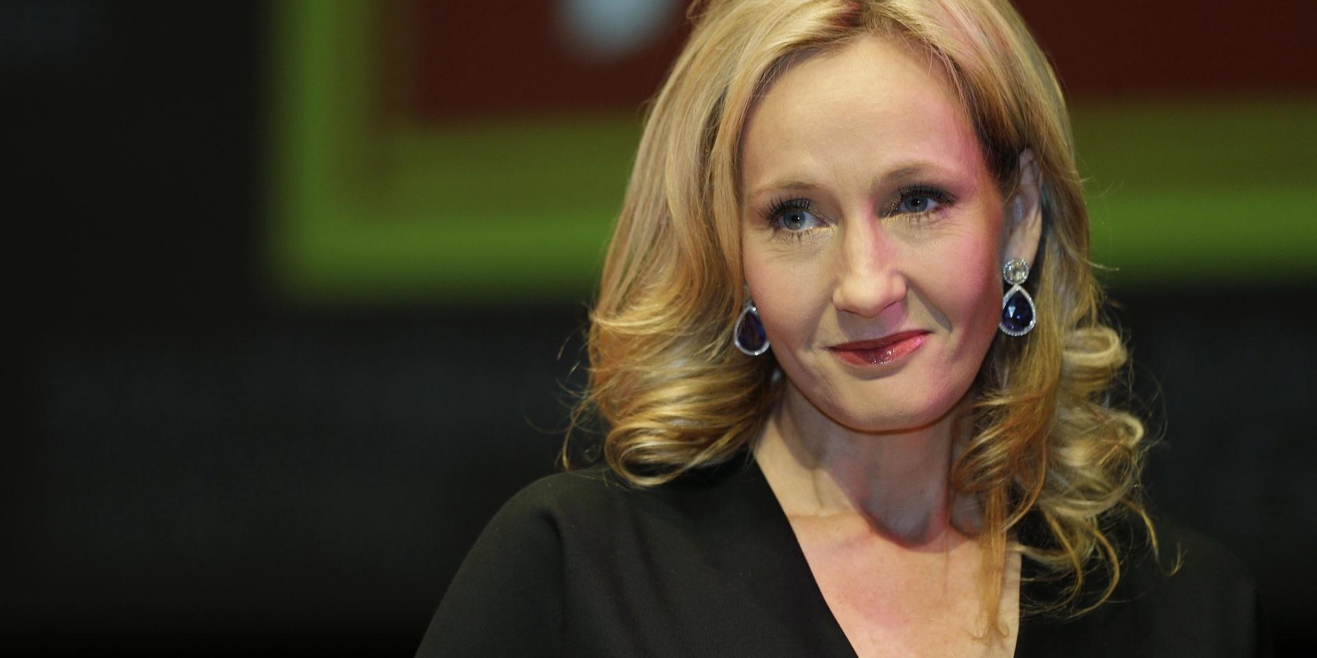 Harry Potter-författaren Joanne Rowling använde sig av pseudonymen JK Rowling av rädsla för sin exmake. Arkivbild.