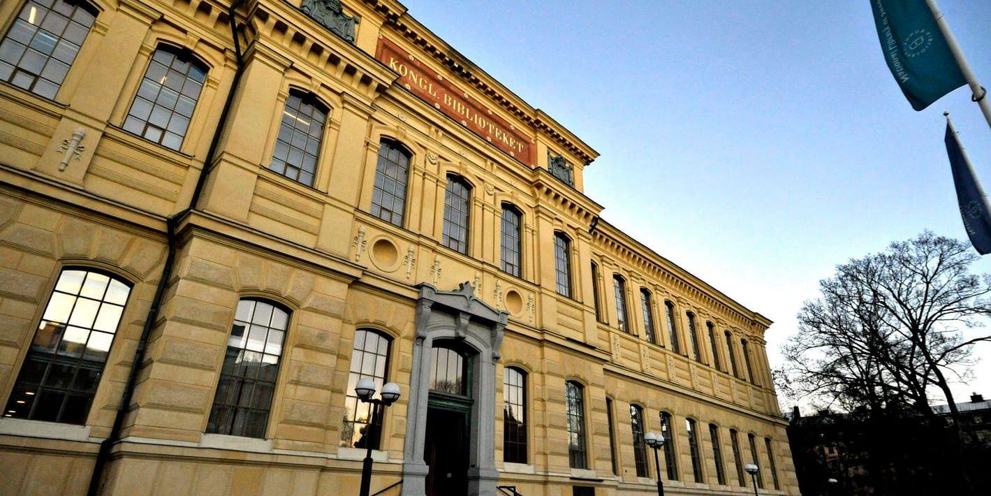 Kungliga biblioteket i Stockholm. Arkivbild.