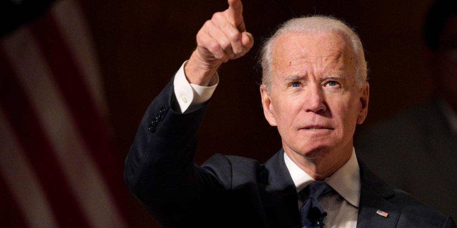 På väg upp? Joe Biden ligger bra till inför nästa presidentval i USA – om han ställer upp.