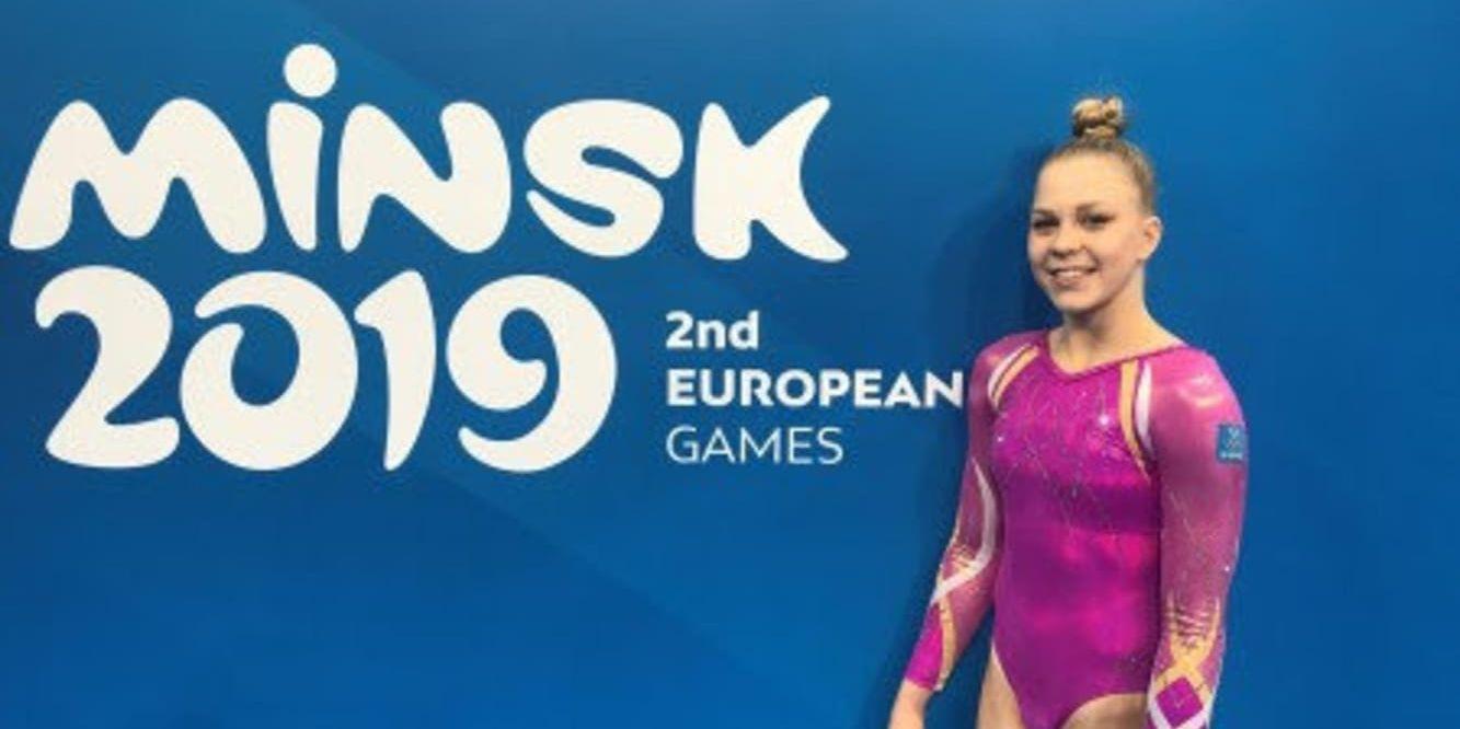 Jessica Castles säkrade Sveriges åttonde medalj i Europeiska spelen i vitryska Minsk.