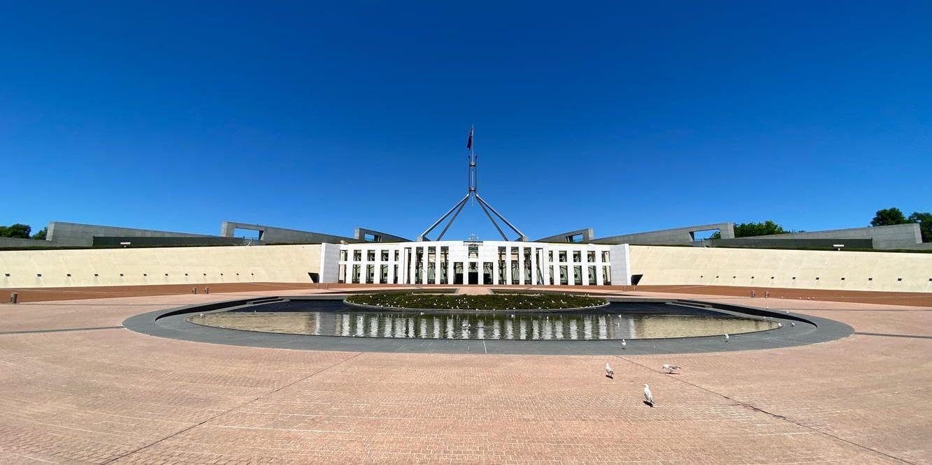 Canberra, Australiens huvudstad, där Asio presenterade säkerhetsläget i Australien.