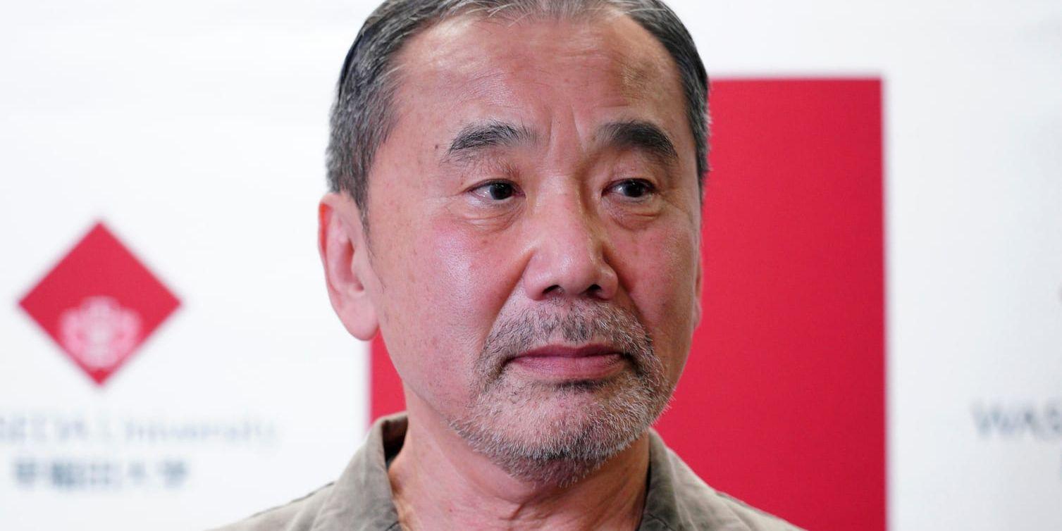 Den japanske författaren Haruki Murakami är nominerad till "Bad sex award". Arkivbild.
