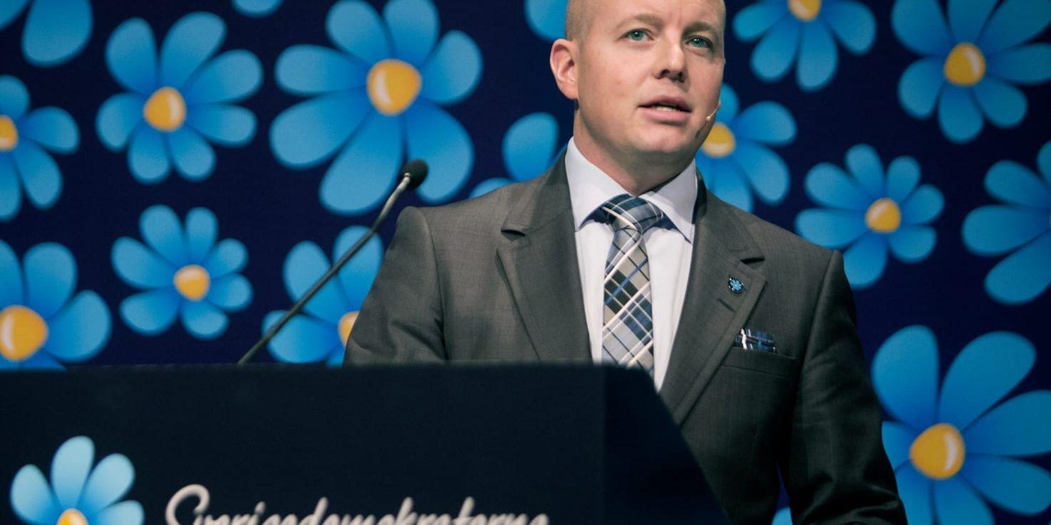 Björn Söder (SD), tidigare andre vice talman. Arkivbild.