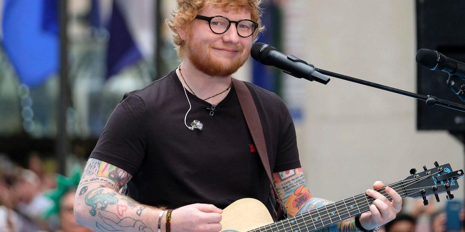 Även Ed Sheeran ställer in en konsert i Saint Louis. Arkivbild.