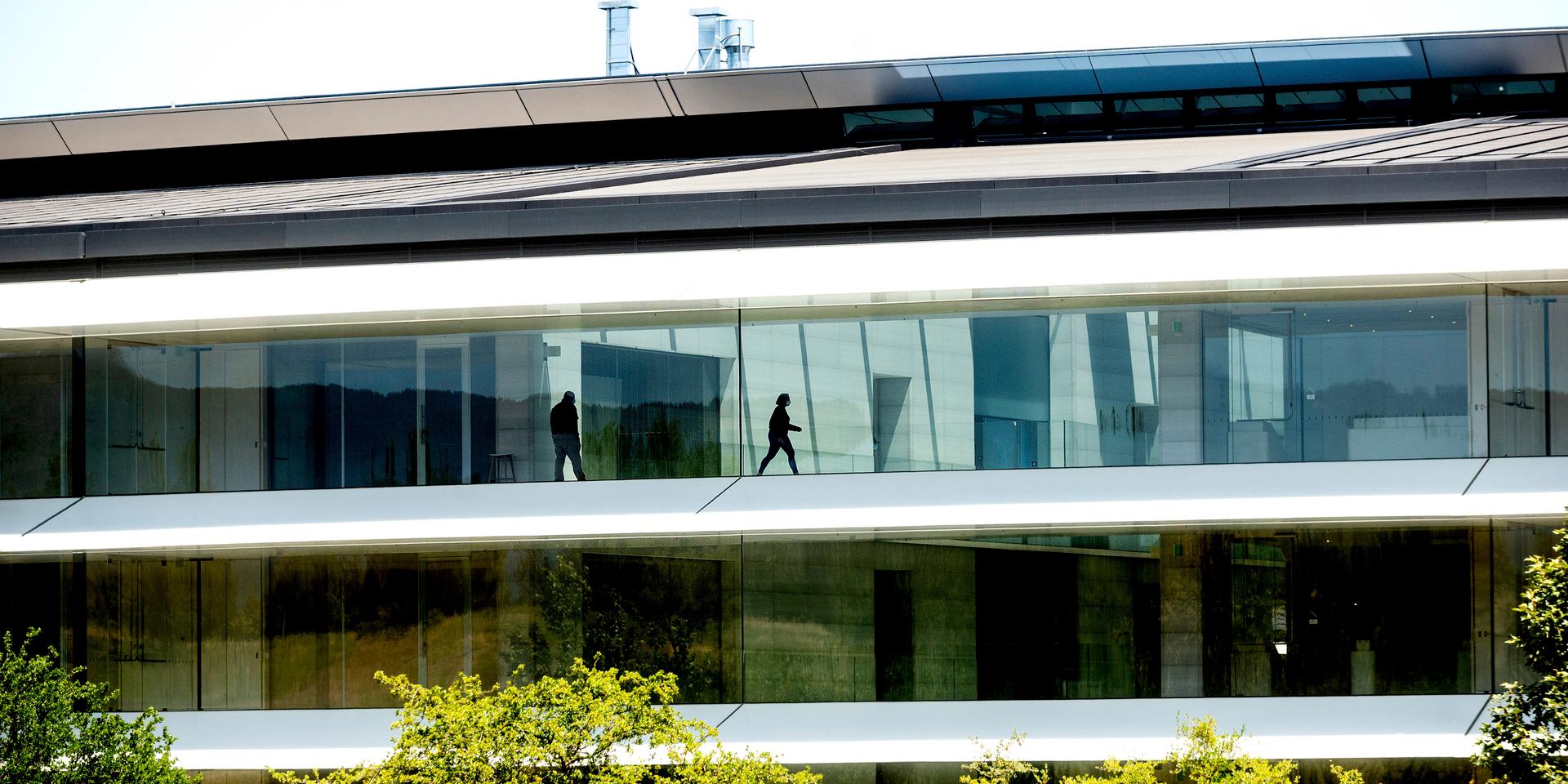 Apples huvudkontor i Cupertino i Kalifornien som rymmer omkring 12 000 anställda. Arkivbild