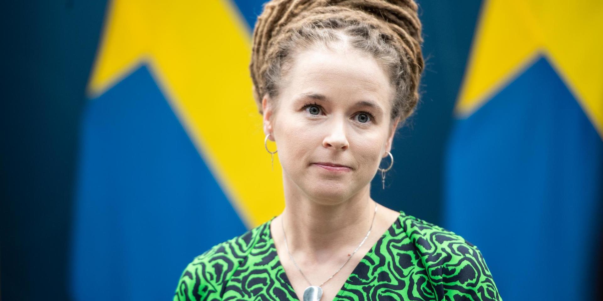 Kultur- och demokratiminister Amanda Lind (MP). Arkivbild.
