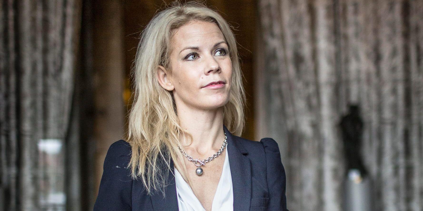 Anna König Jerlmyr (M) vill få med sig Miljöpartiet i en Stockholmsmajoritet. Arkivbild.