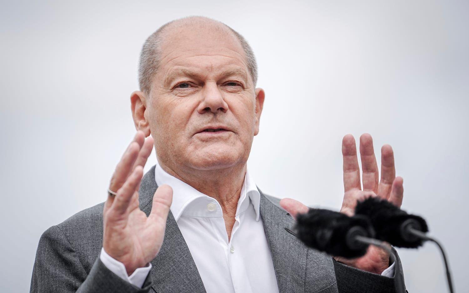 Tysklands förbundskansler Olaf Scholz. Arkivbild.