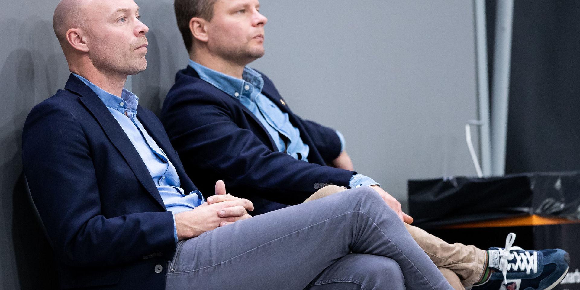 Redbergslids klubbchef Tony Larsson, till höger i bild, hoppas att fler klubbar följer RIK:s exempel.