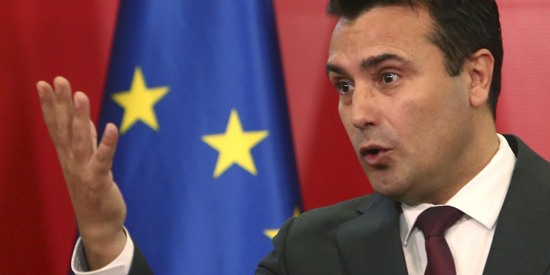 Nordmakedoniens premiärminister Zoran Zaev.