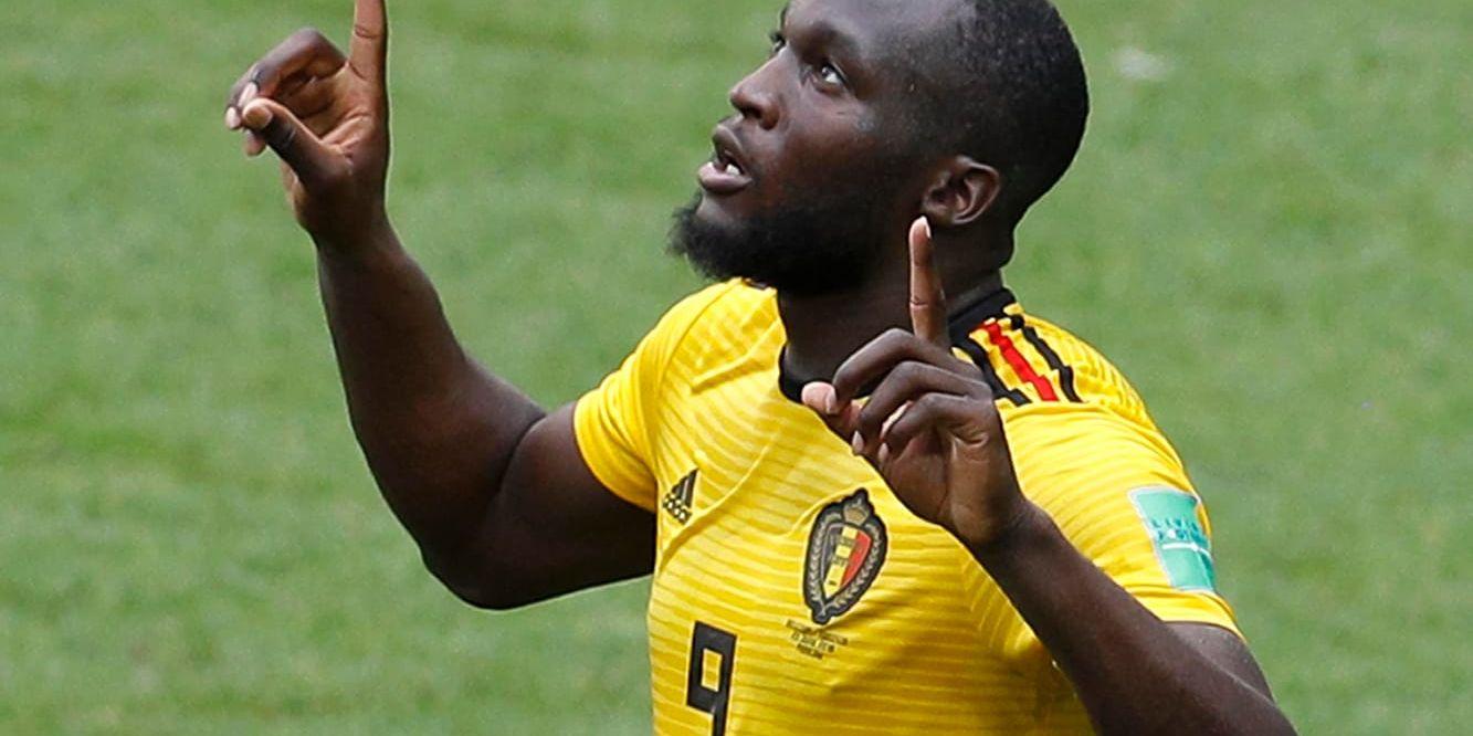 Romelu Lukaku är fotskadad och riskerar att missa Belgiens avslutande gruppspelsmatch.
