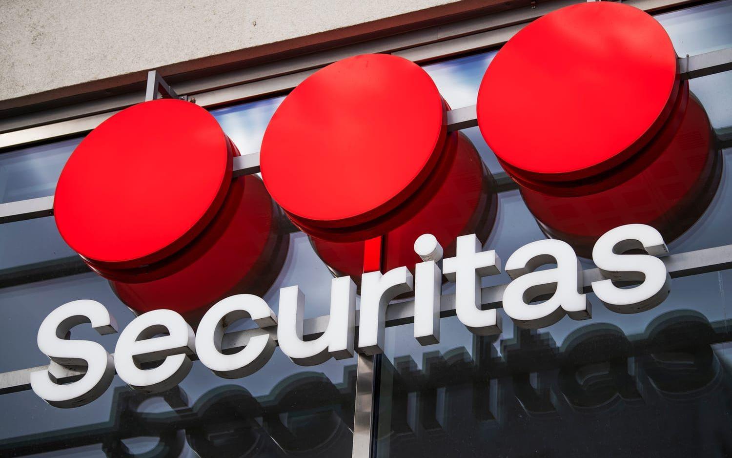 Rapport från Stockholmsbaserade Securitas. Arkivbild