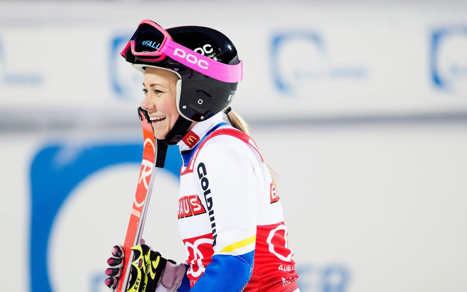 2016 kunde Frida Hansdotter titulera sig segrare i Slalomcupen ...