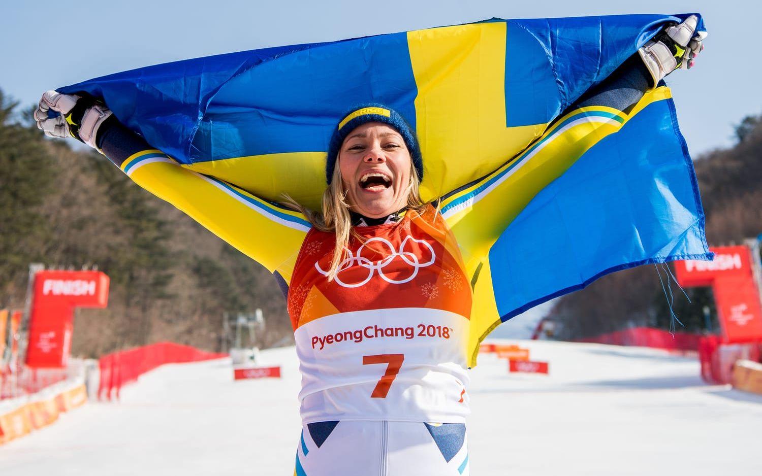 ... Men karriärens största triumf var ändå OS-guldet i Pyeongchang 2018 – efter ett klockrent åk av den då 32-åriga svenskan.