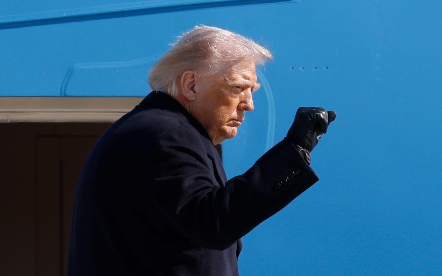 President Donald Trump tidigare i veckan.