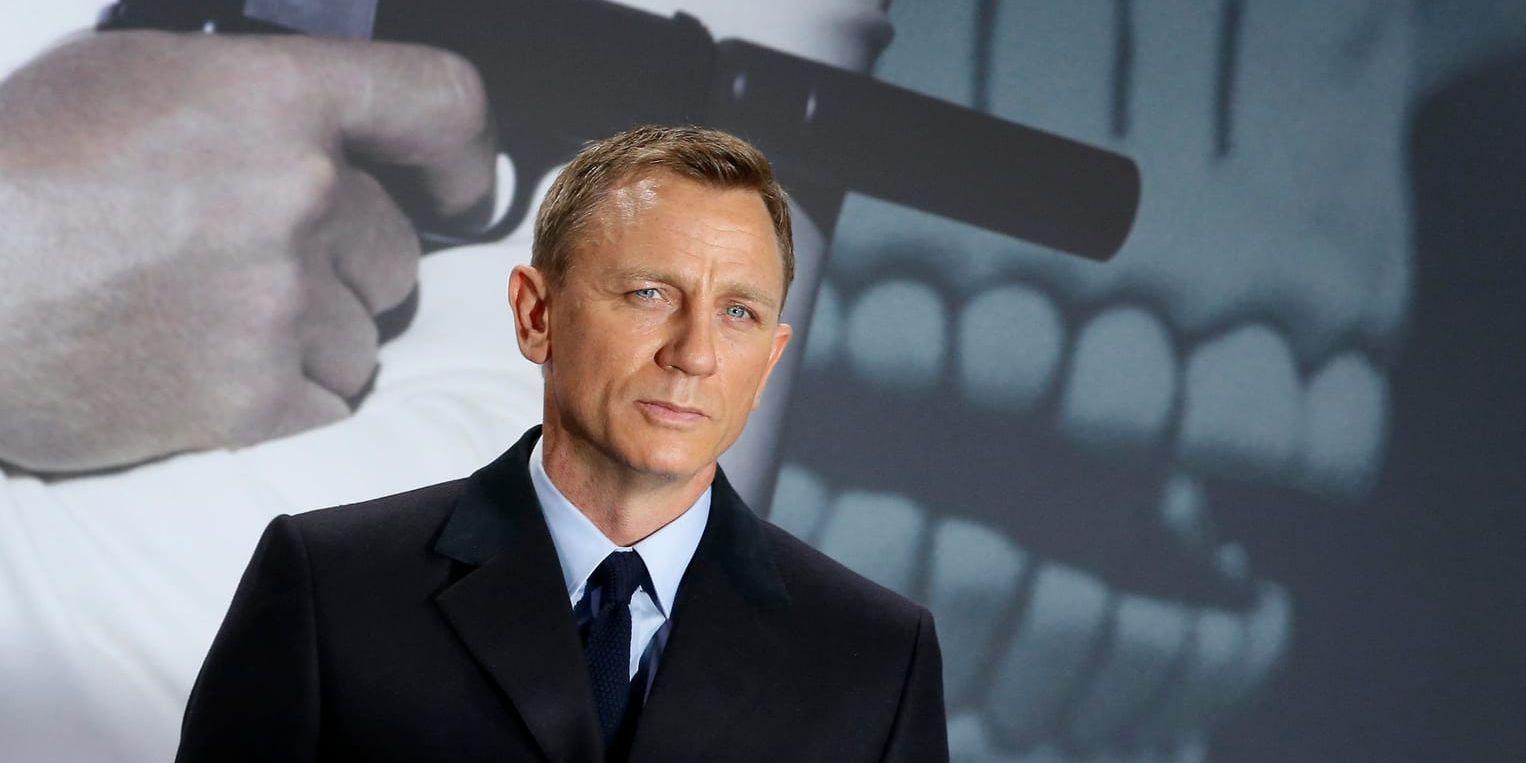 Daniel Craig återvänder som agenten James Bond. Arkivbild.