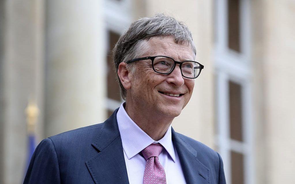 Bill Gates ligger på plats ett på Forbes lista och är för andra året i rad världens rikaste person. Bild: TT.