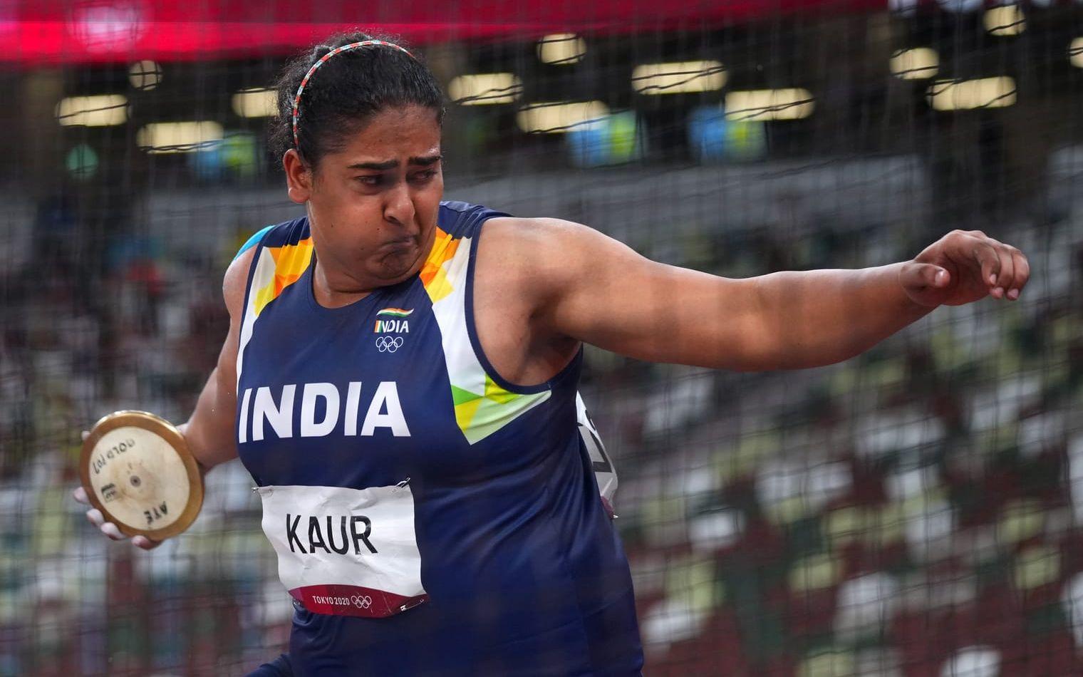 Kamalpreet Kaur slutade sexa på OS förra året.