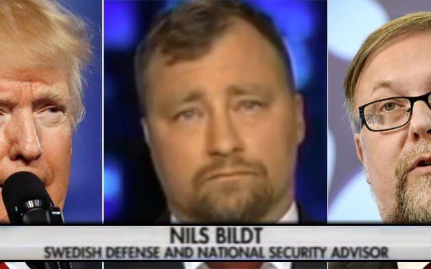 Nils Bildt har framträtt i Fox News och där utgett sig för att vara svensk säkerhetsrådgivare.