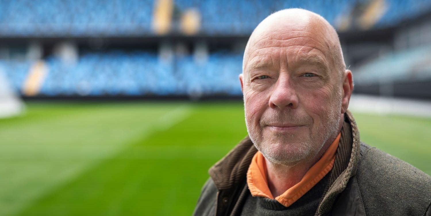 Pensionerade supporterpolisen Anders Hallesjö.