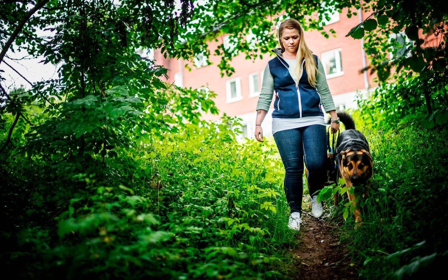 Jonna Nilsson och hennes sambo vittnar om ett bemötande från Sahlgrenska som brister i respekt. Bild: Jenny Ingemarsson