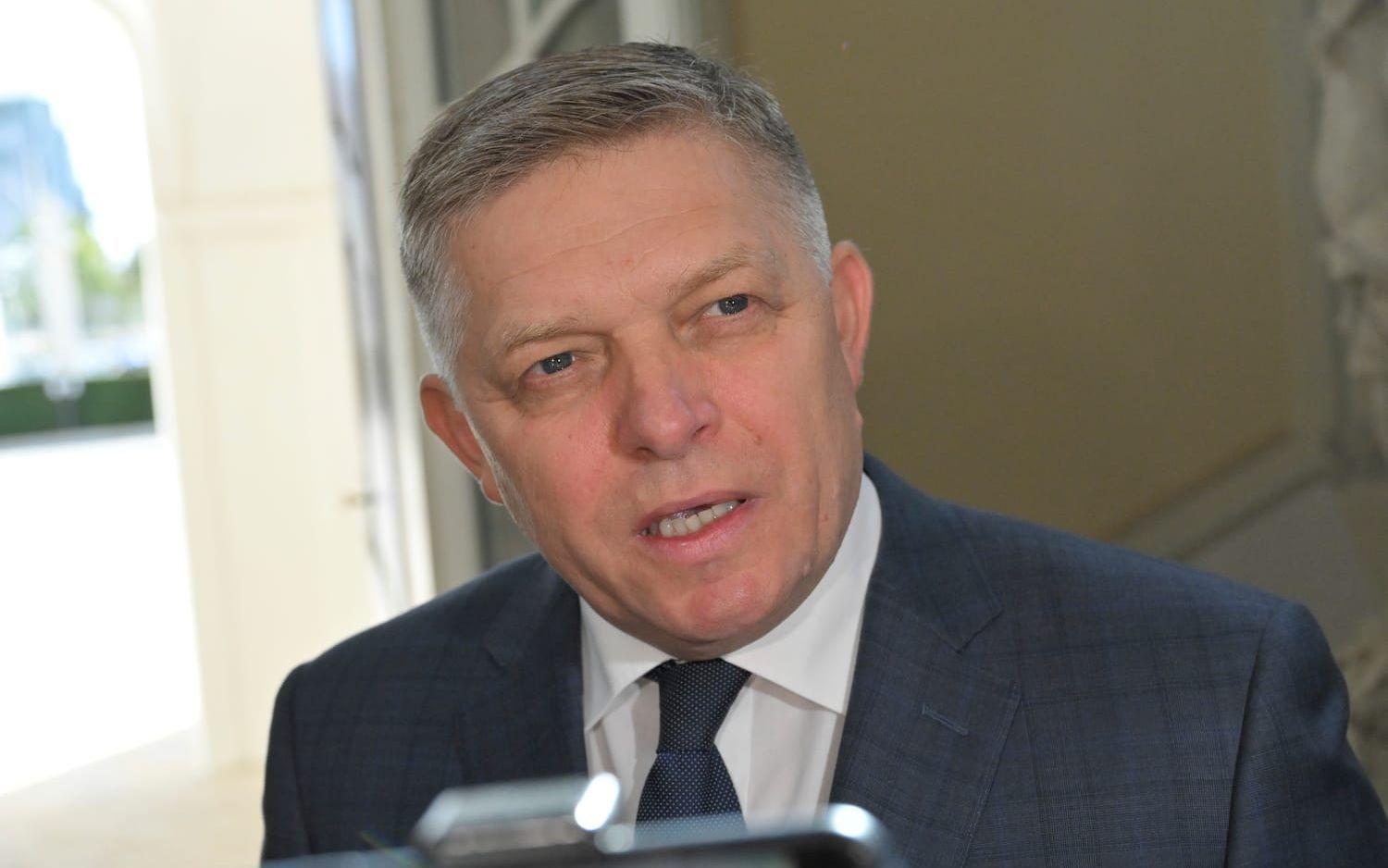 Robert Fico, ledare för partiet Smer, har fått i uppdrag att bilda regering efter valet i Slovakien som hölls i slutet av september. Arkivbild.