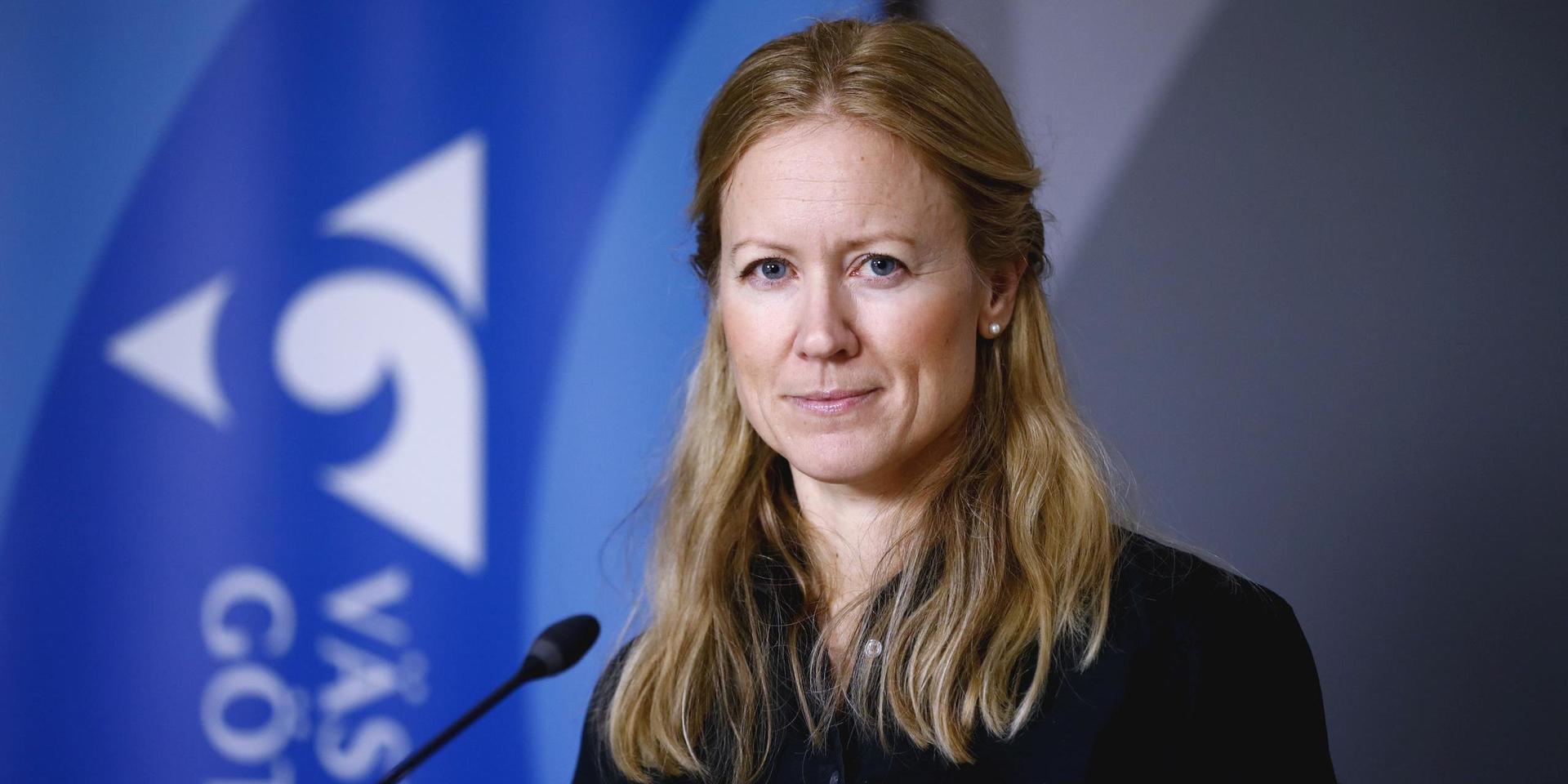 Kristine Rygge, vaccinationssamordnare covid-19 i Västra Götaland.