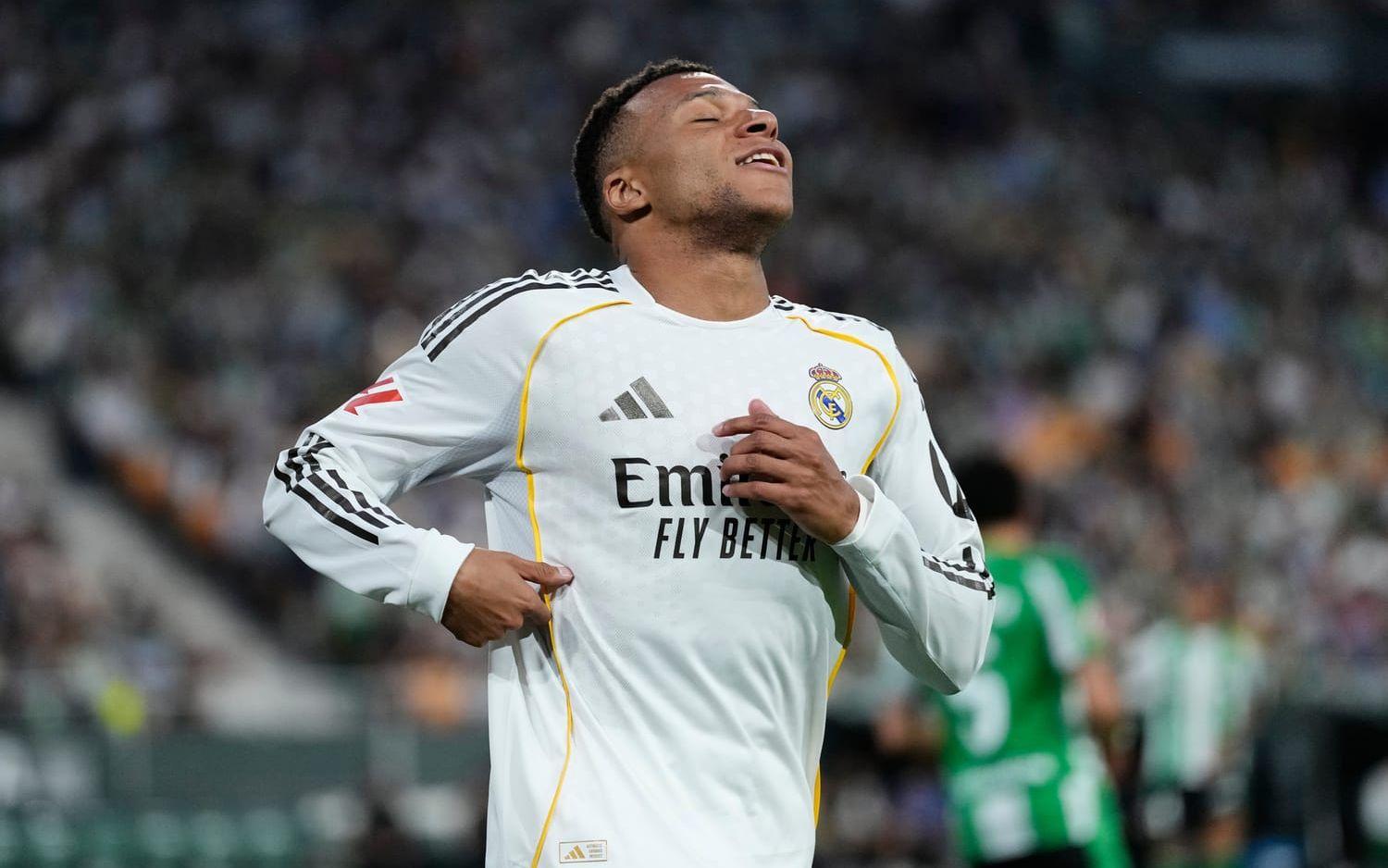 Kylian Mbappé är lårskadad. Arkivbild.