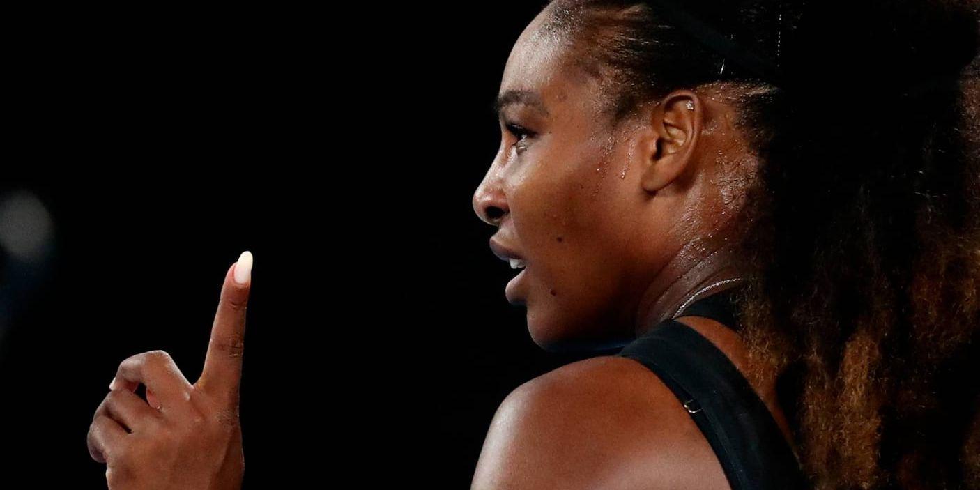 Serena Williams väntas ta över förstaplatsen på världsrankningen från tyskan Angelique Kerber nästa vecka. Arkivbild.