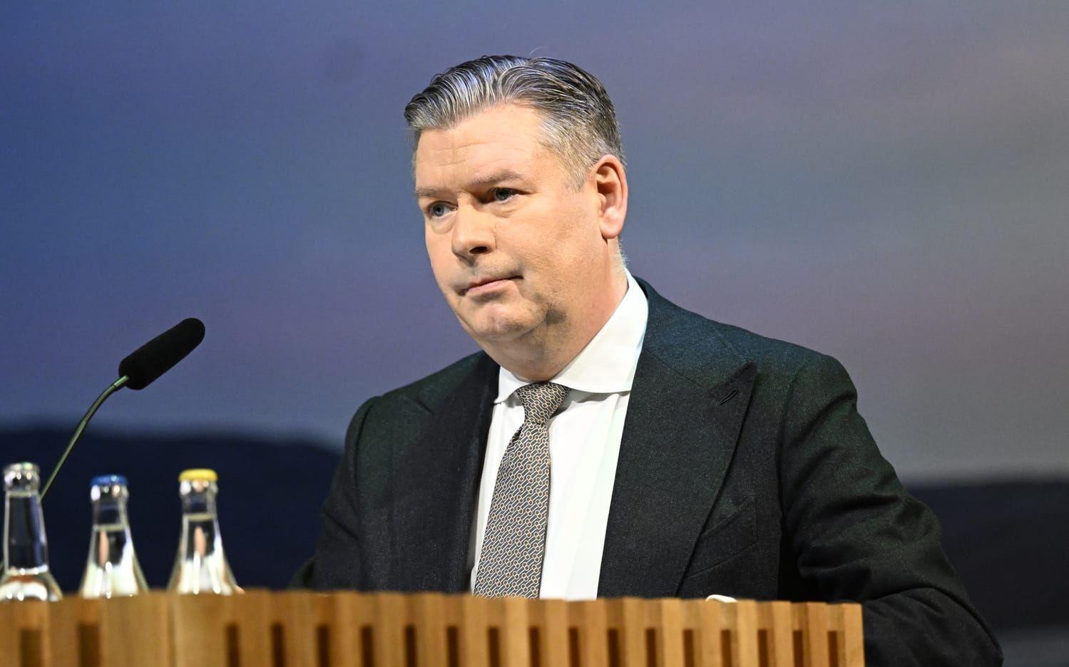 SEB:s vd Johan Torgeby. Arkivbild.