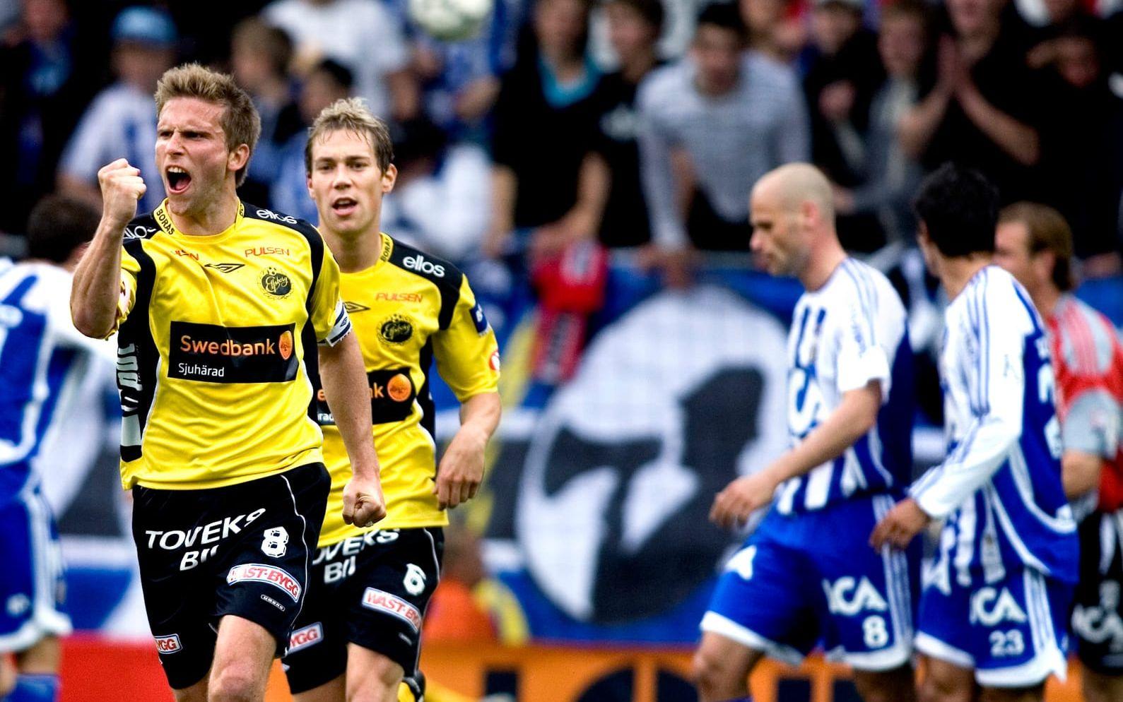 2007: Elfsborg-IFK Göteborg 3-1. Marcus Berg inledde målskyttet med att nicka in 0-1 på Borås arena, men sedan var det Anders Svensson-show för hela slanten. Med tre raka mål blev mittfältsgiganten hattrickskytt och stor matchhjälte.