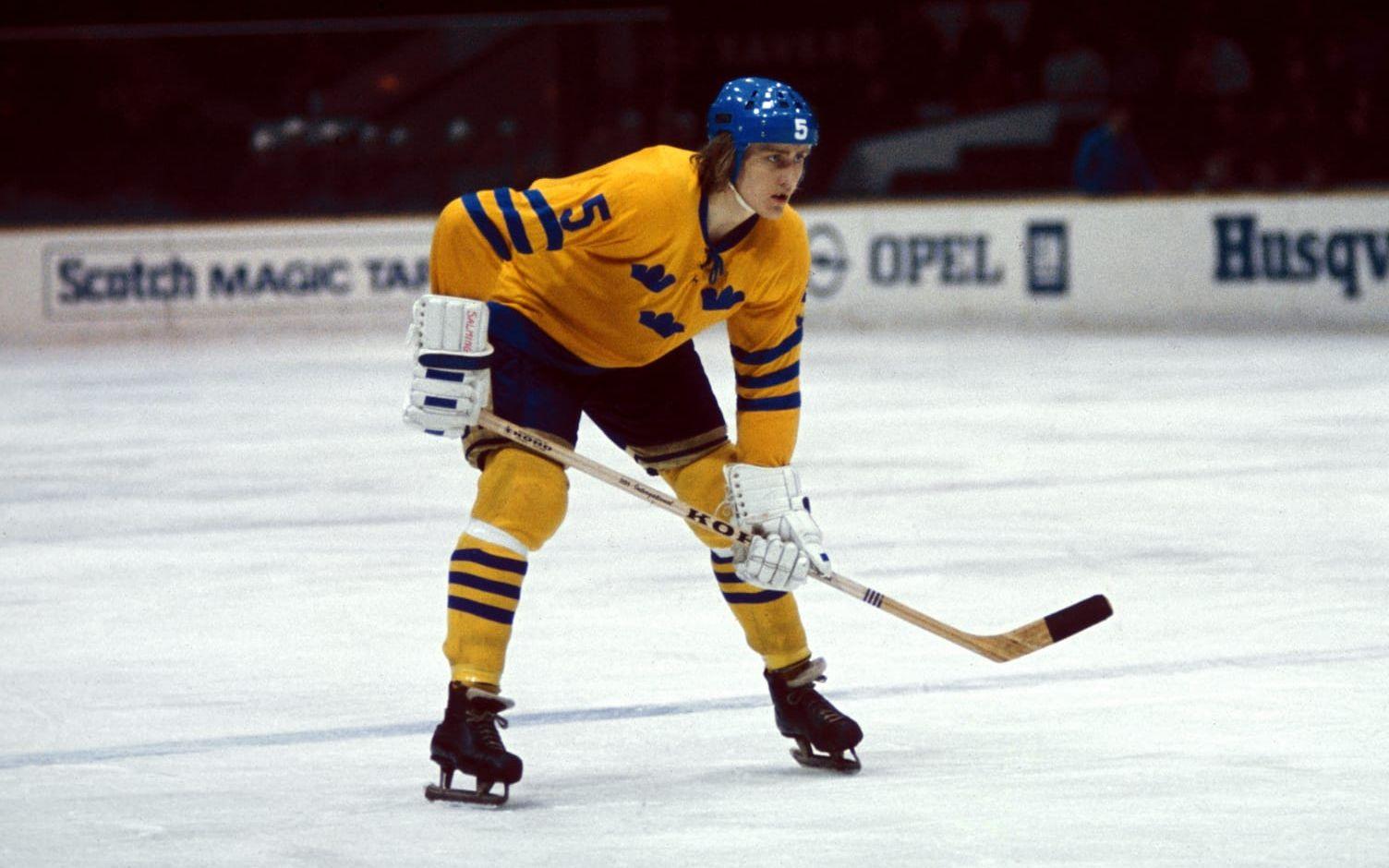 Eftersom Börje Salming spelade i NHL var det inte allt för ofta som han representerade Tre Kronor i VM. Totalt gjorde han tre mästerskap för Sverige, under dessa blev det ett silver och två brons. 