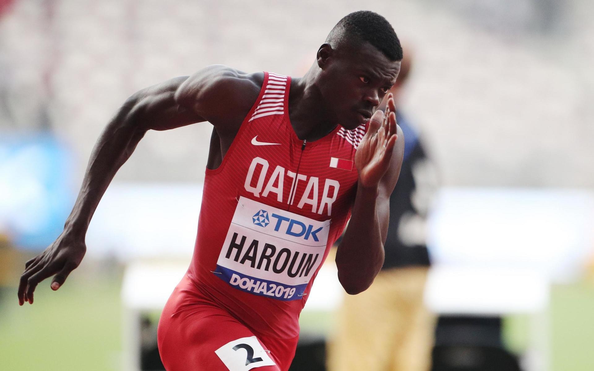 Haroun Hassan deltog vid VM i Doha 2019.