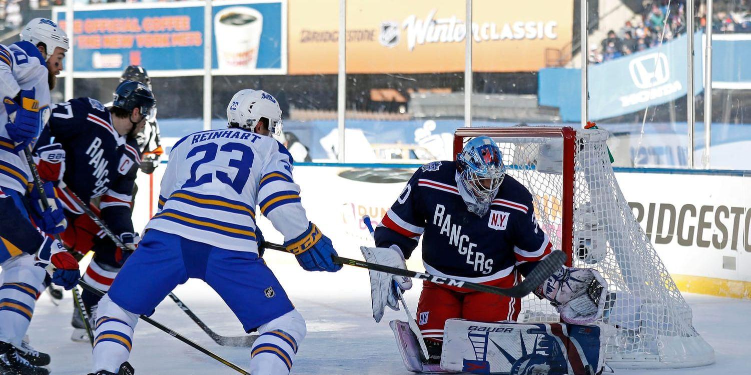 New York Rangers med Henrik Lundqvist i kassen blev vinnare i Winter Classic.