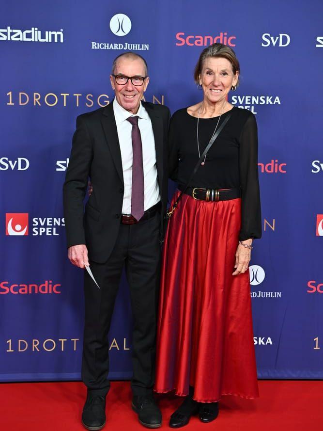 Tidigare cyklisten Bernt Johansson med sin fru Marianne.