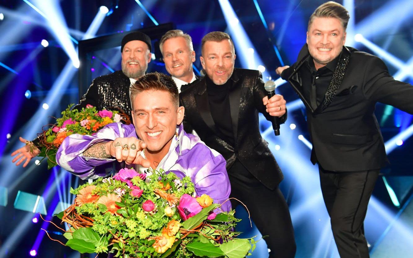Favoriterna höll. Arvingarna och Danny Saucedo gick direkt till final vid Melodifestivalens första deltävling i Annexet på lördagen.