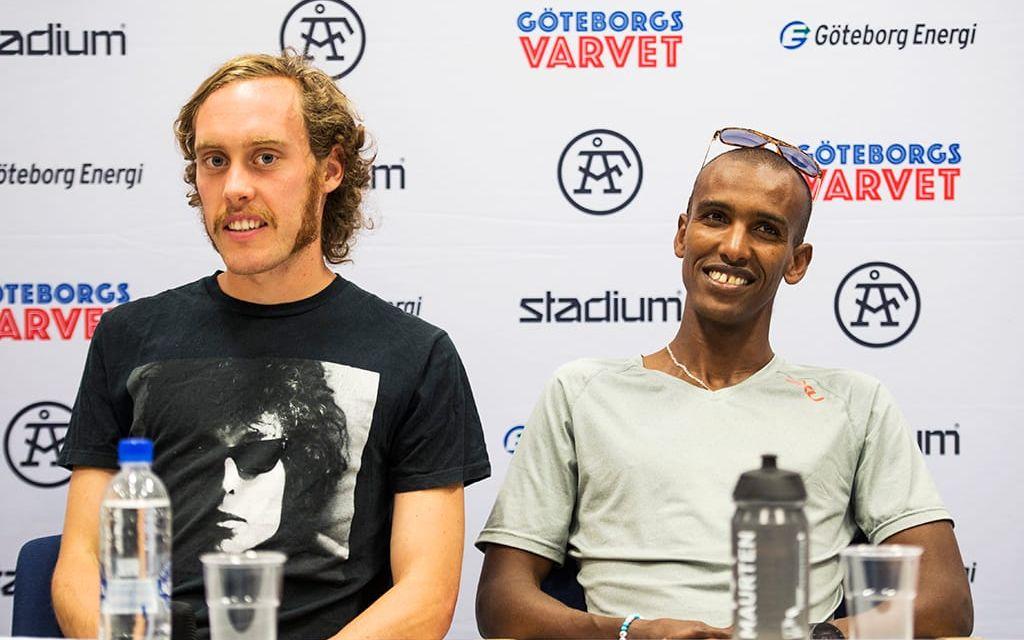 Ekvall är tillsammans med Mustafa Mohamed Sveriges främste marathonlöpare. Bild: Bildbyrån.