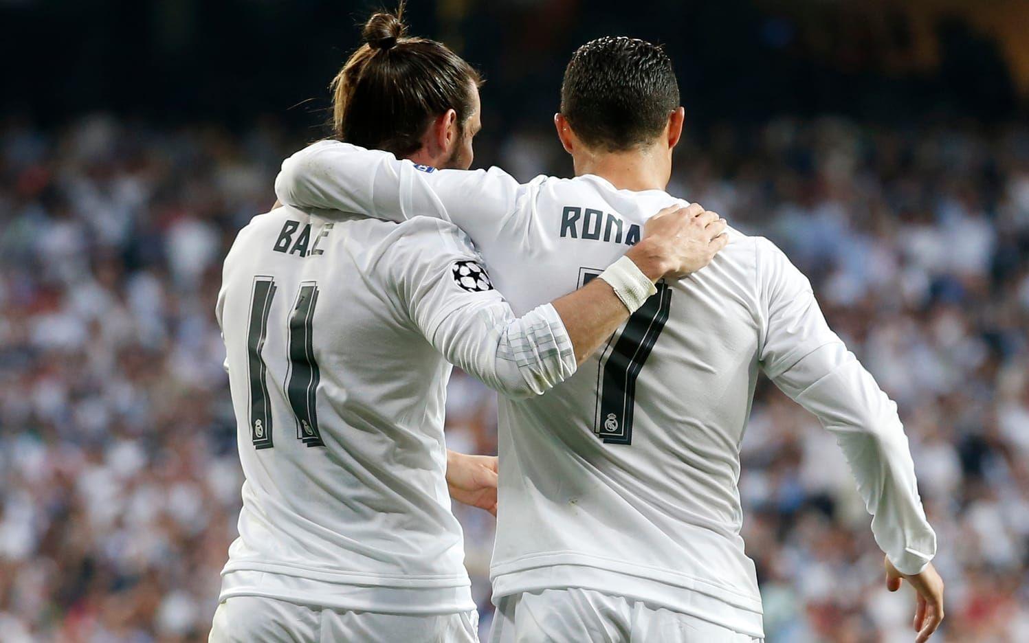 Bale och Ronaldo är klara för Champions League-finalen som avgörs i Milano. Foto: Bildbyrån