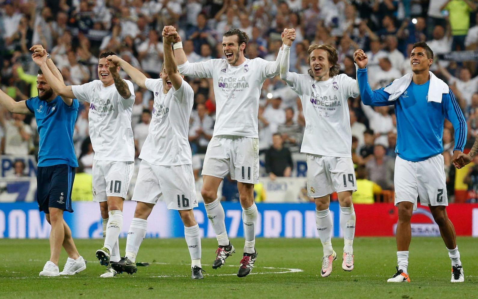 Senast Real Madrid vann Champions League var 2014, om några veckor spelar laget final i Milano. Foto: Bildbyrån