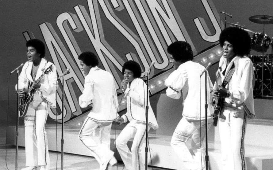 Popstjärnan tillsammans med Jackson 5 1972. Foto: CBS Television.