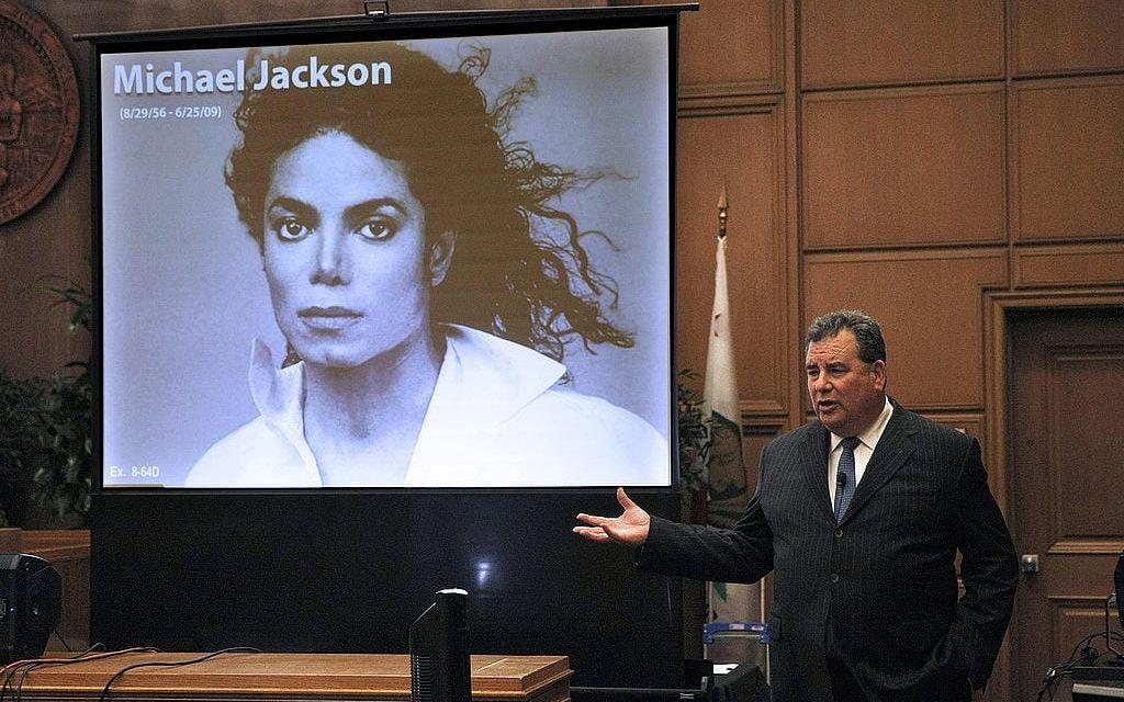 Brian Panish, avdokat för Michael Jackson i Los Angeles 2013. Foto: TT.