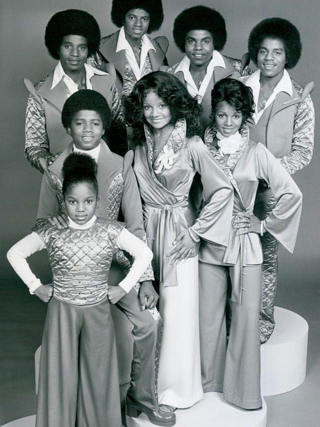 Familjen Jackson 1977. Foto: CBS Television.