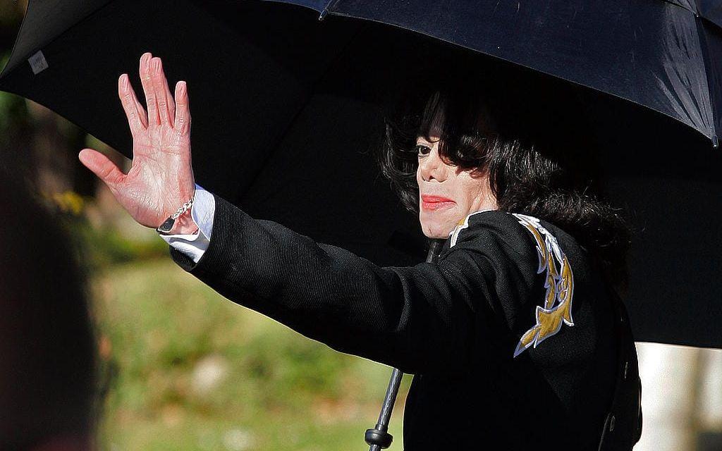 Michael Jackson 2004. Foto: TT.
