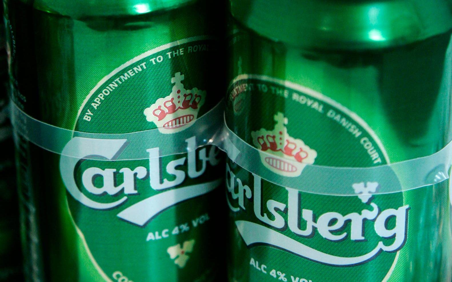 Rapport från Carlsberg. Arkivbild