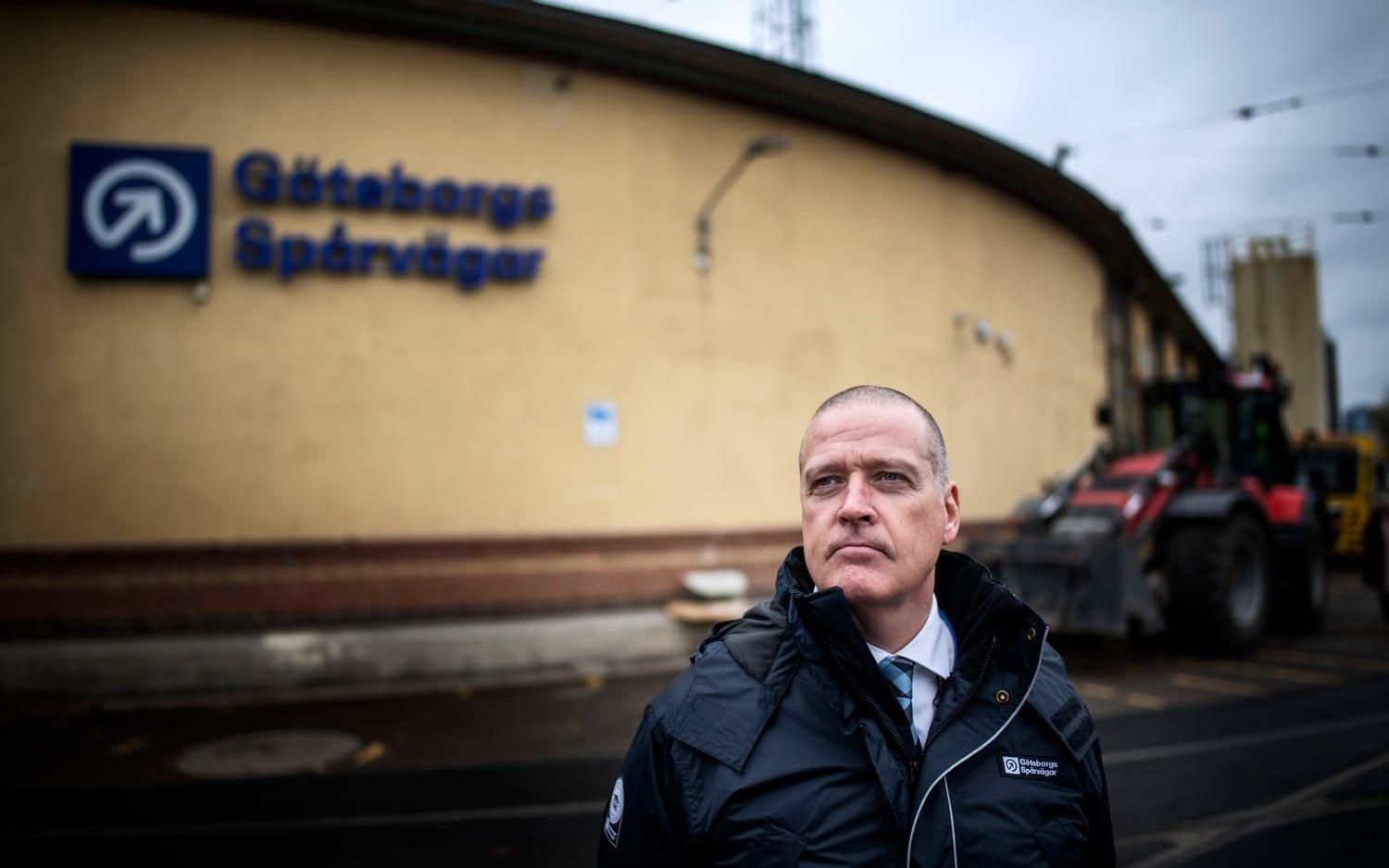 Göteborgs spårvägars vd Hans Nilsson lämnar efter fyra år på posten.