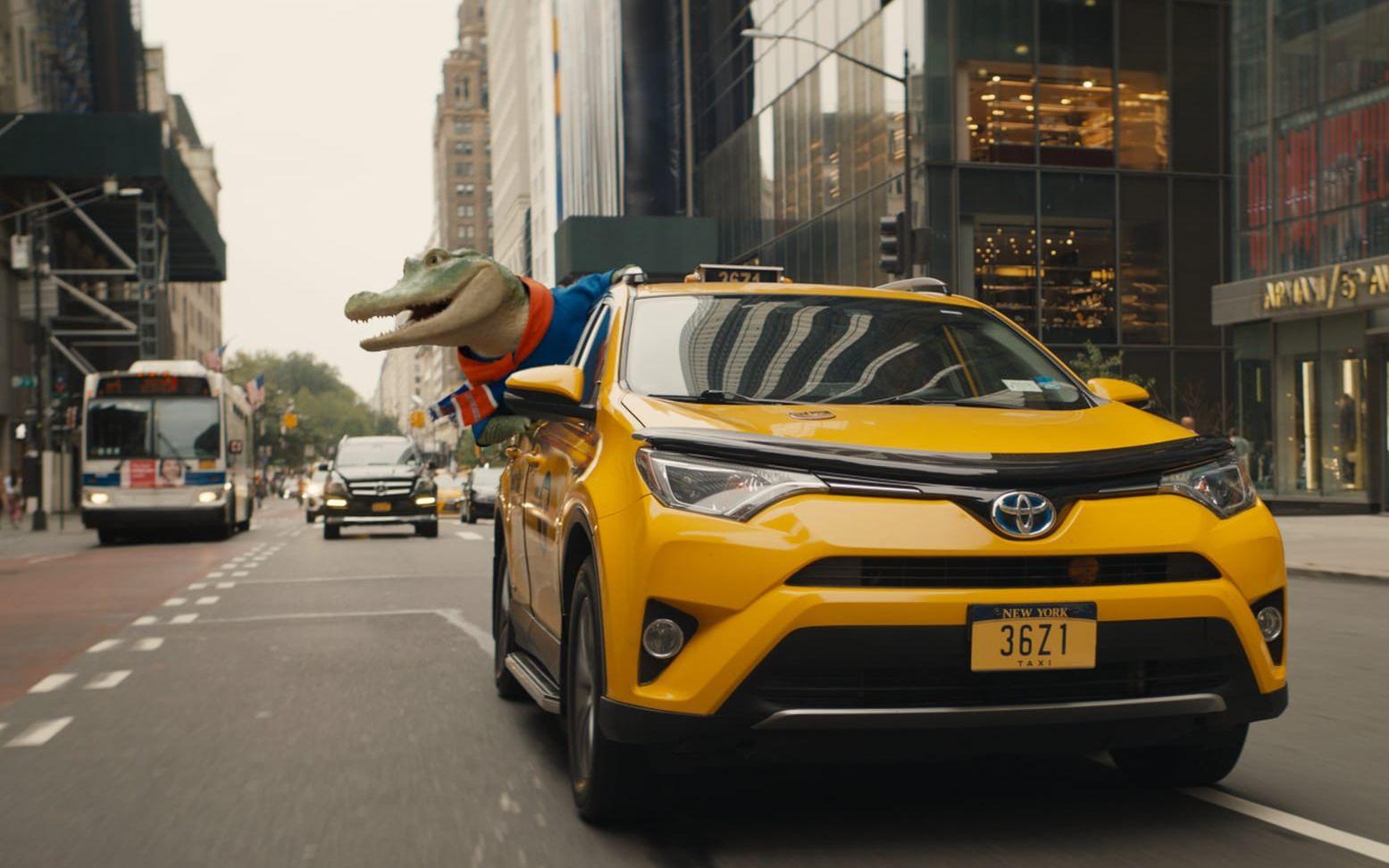 'Lyle lyle crocodile' utspelar sig i New York. Pressbild.