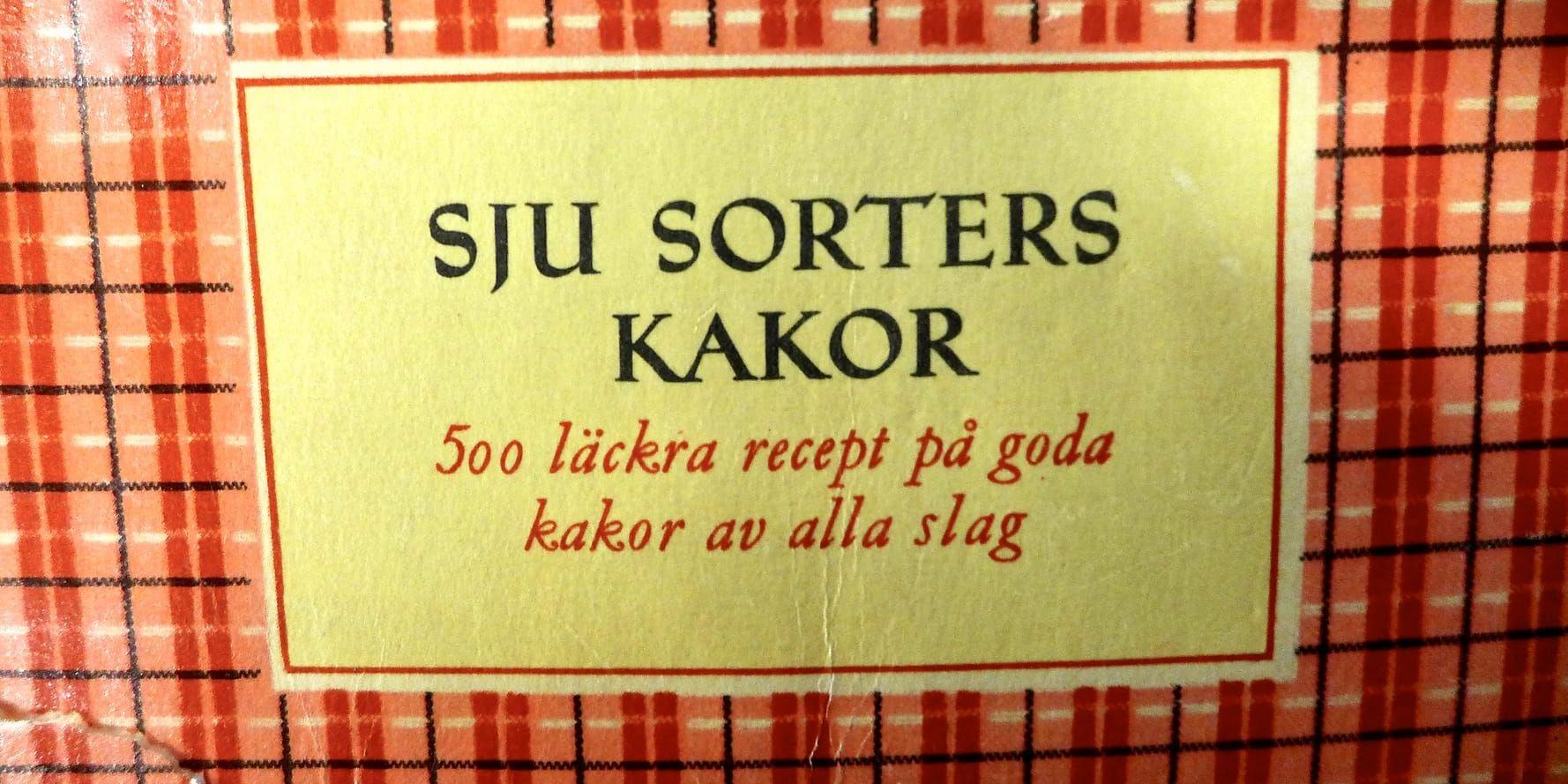 
    "Sju sorters kakor” har totalt sålts i över fyra miljoner exemplar sedan den första utgåvan 1945. Bild: Kicki Media
   