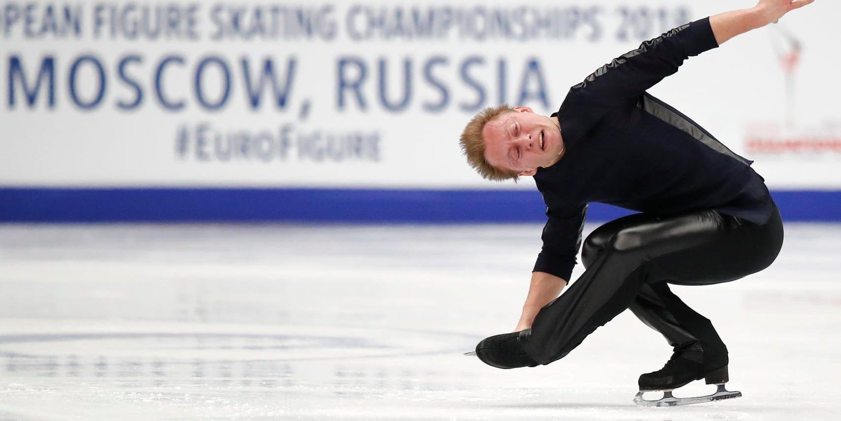 Sveriges Alexander Majorov kommer inte att bli uttagen till OS i Pyeongchang, säger han själv. I helgens konståknings-EM i Moskva (bilden) slutade 26-åringen sjua.